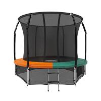 Батут с защитной сеткой Eclipse Space Twin Green/Orange 16FT