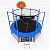Батут с баскетбольным кольцом I-JUMP BASKET 10ft синий